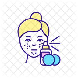 Skin problems treatment  Icon