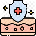 Skin Protection Dermatology Skincare Icon