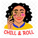 Skin Roller Massaging Tool Icon