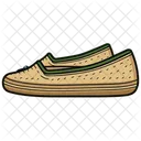 Skin Tone Espadrille Shoes Shoes  Icon