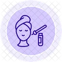 Skin Treatment Color Circle Icon Icon