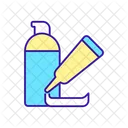 Skincare cosmetic products  Icon
