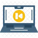 Skip Back Rewind Back Icon