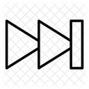 Skip Next Arrow Icon