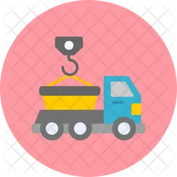 Skip truck  Icon