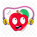 Skipping Apple  Icon