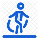 Skipping Rope Jumping Rope Exercise Icon