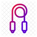 Skipping Rope Jump Rope Cardio Icon