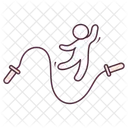 Skipping Rope Jump Rope Jumping String Icon