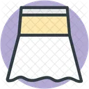 Skirt Skater Clothing Icon