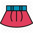 Skirt Fashion Clothes Icon