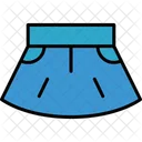 Skirt Fashion Clothes Icon