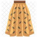 Skirt Woman Clothes Icon