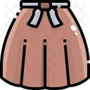 Skirt Mini Skirt Woman Icon