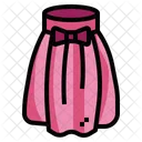 Skirt Feminine Clothes Icon