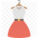 Festive Dress Skirt Icon