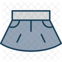 Skirt Fashion Clothes Icon