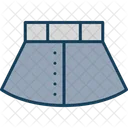 Skirt Fashion Clothes Icon