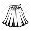 Skirt Fashion Woman Icon