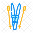 Skistange  Symbol
