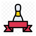 Skittle Bowling Banner Icon