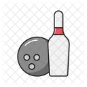 Skittle Bowling Game Icon