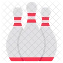 Skittles Ninepins Tenpins Icon