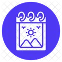 Skizzenbuch Notizbuch Buch Icon