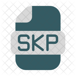 Skp Icon - Download in Flat Style