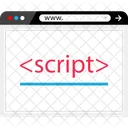 Skript Programmierung Sprache Icon