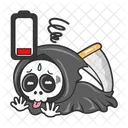 Angel Of Death Ghost Halloween Icon