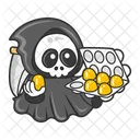 Angel Of Death Ghost Halloween Icon