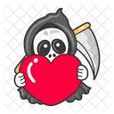 Angel Of Death Ghost Halloween Icon