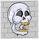 Skull Head Devil Symbol