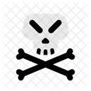Skull Danger Death Icon