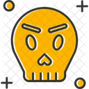 Skull Skull Emoji Emoticon 아이콘