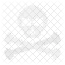 Skull Pirate Bones Icon