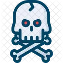 Skull Skeleton Head Horror Icon