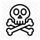 Skull Horror Dead Icon