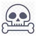 Skull Death Halloween Icon