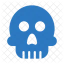 Skull Danger Halloween Icon