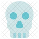 Organ Anatomy Skull Skeleton Icon