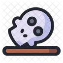 Skull Climate Change Global Warming Icon