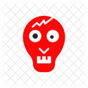 Skull Clown Halloween Icon