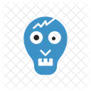 Skull Clown Halloween Icon