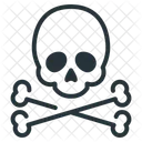 Skull Attention Death Icon