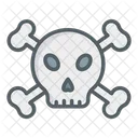 Skull Dangerous Warning Icon