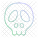 Skull Halloween Decoration Icon