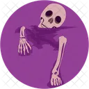 Skull Zombie Haunted Icon