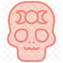 Skull Witchcraft Moon Icon
